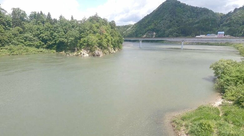 磐越西線沿いの自然