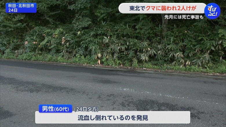 秋田・北秋田市でも被害