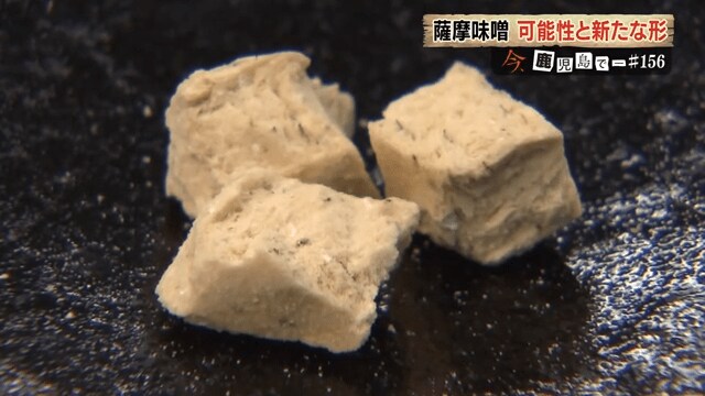 味噌だけをフリーズドライにしたものを試食した