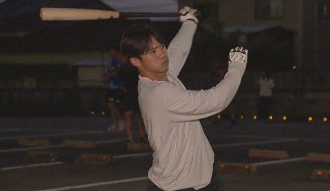 時間を決めずに行われる夜間練習