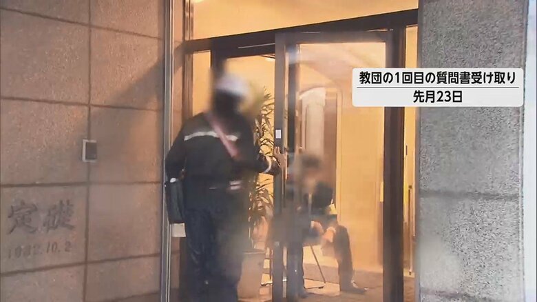 1回目の質問書は11月23日に届き…