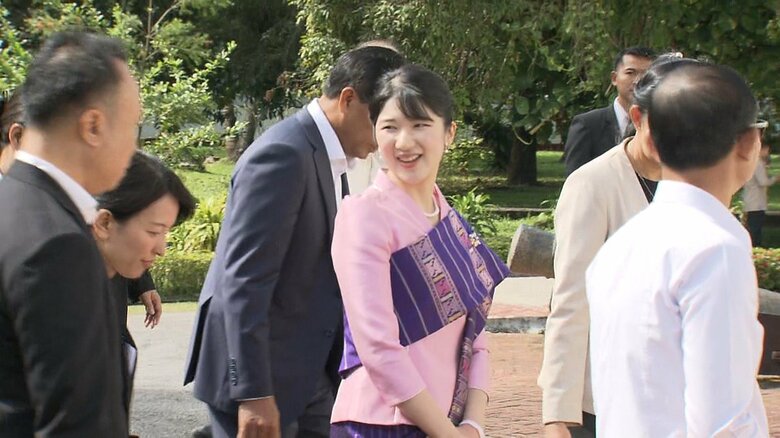 国立博物館を視察された　11月20日