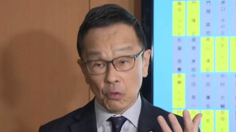 自民党　北野実幹事長