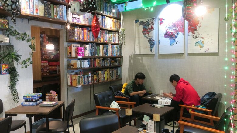 ゲームを楽しめる「プレイルーム」も