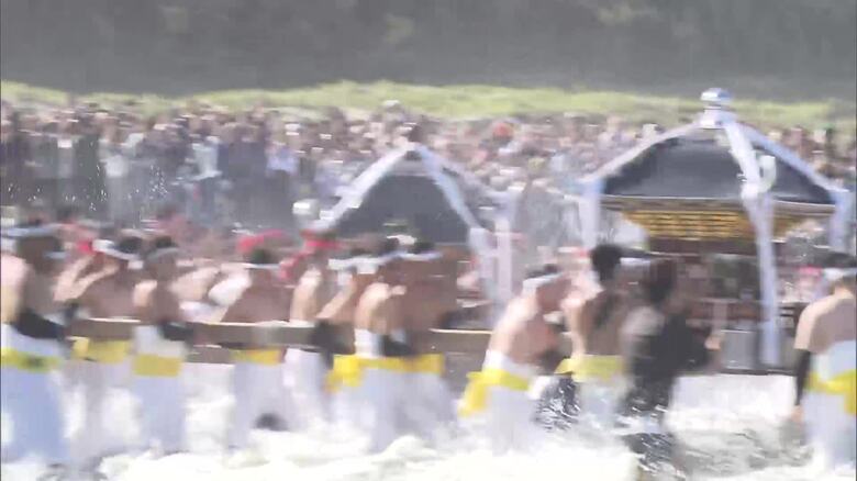 「汐ふみ」の様子