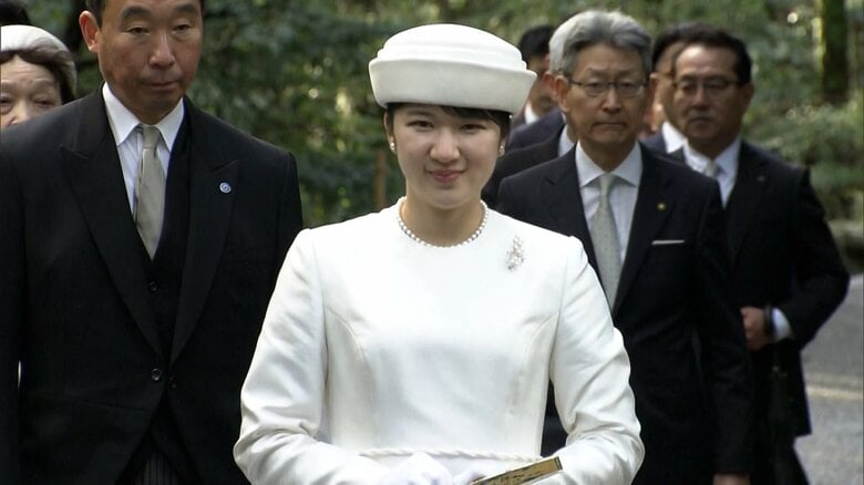 伊勢神宮の内宮を参拝された　3月26日