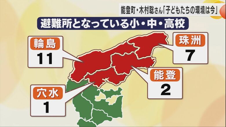 いまも避難所となっている学校も