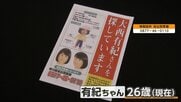 大西有紀ちゃん行方不明から21年　当時5歳　タケノコ掘りの最中「もう1本取ってくる」と言い残し姿消す　情報提供呼びかけ　香川・坂出市