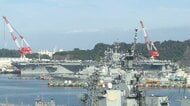 原子力空母「セオドア・ルーズベルト」横須賀基地に初めて入港　中東地域で長期展開中「ジョージ・ワシントン」と交代との報道も