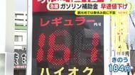 一夜にして20円以上の値下がり　乱高下するガソリン価格　政府が補助金を開始　「高くて遠出できない」　観光施設は嘆息