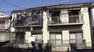 岡山市南区で２部屋を全焼するアパート火災　焼け跡から性別不明の１人の遺体発見【岡山】