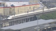 東海道新幹線　運転見合わせから3時間後に運転再開　14万人に影響