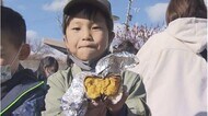 ほっかほか! 冬の訪れ…焼き芋大会 「甘い!」「焼くの楽しかった」 アウトドア体験も