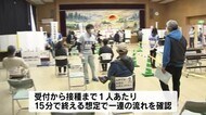 高齢者接種を前に 接種シミュレーション 福岡・みやこ町