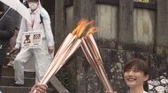 聖火リレー香川県入り 県中西部を走る【香川】
