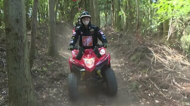 オフロードを4輪バギーで走る爽快感 山林を切り開いた専用施設が新たな観光スポットに【島根発】