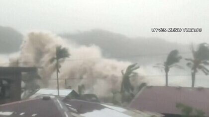 「北日本でひょうも」フィリピン・台湾に甚大な被害もたらした台風26号　温帯低気圧に変わるも沖縄本島で線状降水帯発生の恐れ