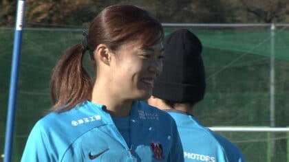 秋田県出身の女子サッカー・石川璃音選手　「2024年は“輝き”を放つ1年に」　パリオリンピックの出場を目指す