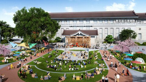 幻想的“逆さ博物館”見納めに?“日本最古”東京国立博物館「池を埋め立てて芝生に」改修めぐり賛否