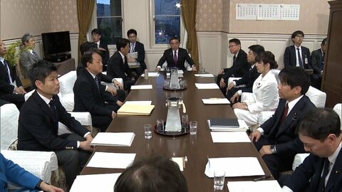 新年度予算案巡り与党が「13日に締めくくり質疑」提案　野党は激しく反発
