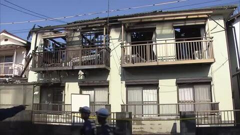 岡山市南区で２部屋を全焼するアパート火災　焼け跡から性別不明の１人の遺体発見【岡山】