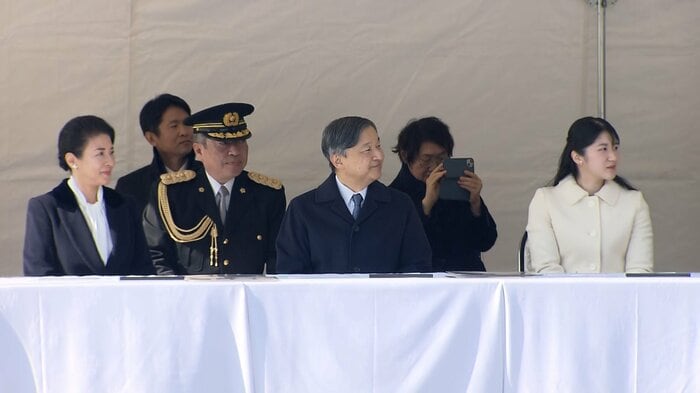 皇宮警察の年頭視閲式にご出席　2025年1月