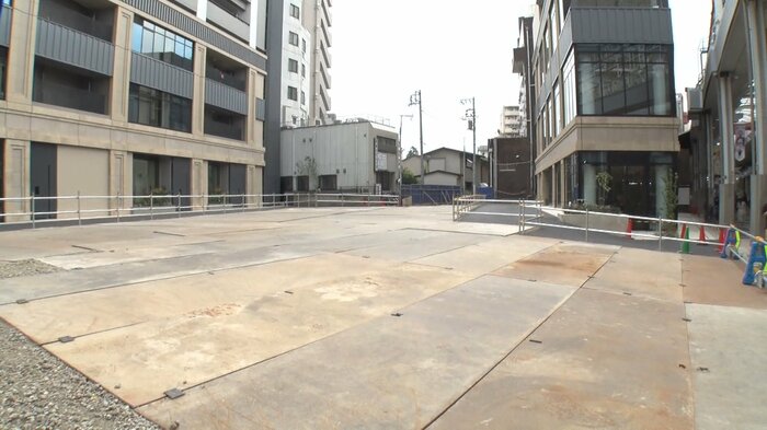 道路建設予定地