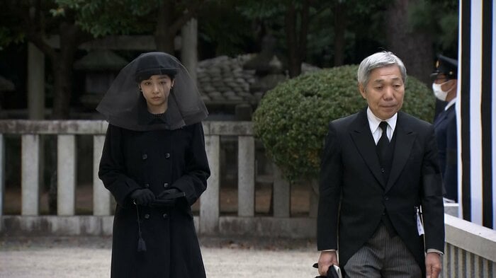 百合子さまの斂葬の儀