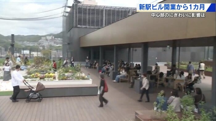ミナモア屋上の「ソラモア広場」