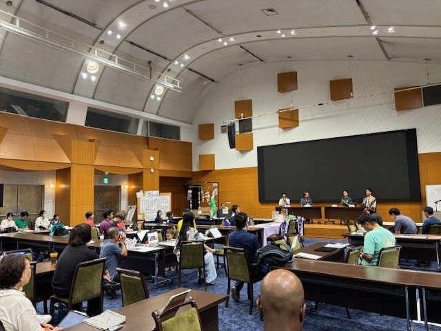 7月に都内で行われたオルタナティブスクールジャパンの集会