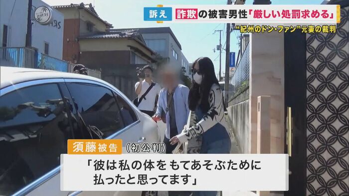 「私の体をもてあそぶために払った」