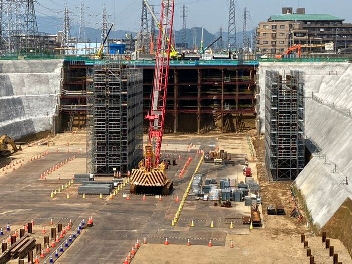 リニア中央新幹線「神奈川県駅」が初めて公開された(午前10時すぎ 相模原市)