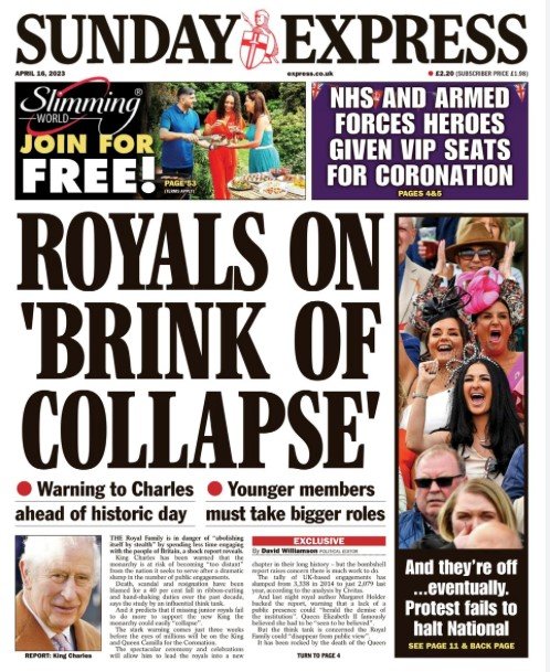 英紙「サンデー・エキスプレス」