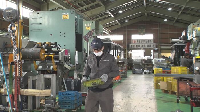 斎藤さんの金属プレス加工会社