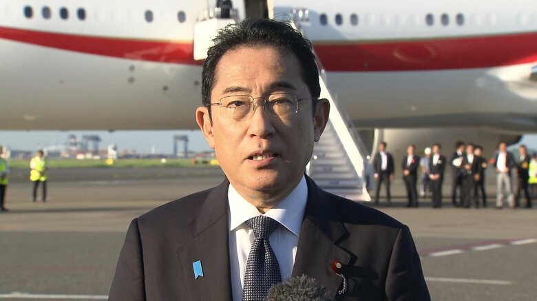 【速報】岸田首相が日米韓首脳会談へ出発「３カ国の戦略的連携強化の歴史的機会に」｜FNNプライムオンライン