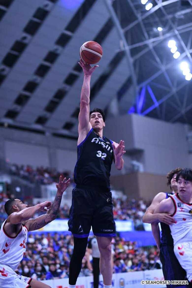 【シーホース三河】西地区2位の名古屋Dに91-61の30点差で圧勝。シェーファー アヴィ幸樹「エナジーとエフォートの勝利」｜FNNプライムオンライン