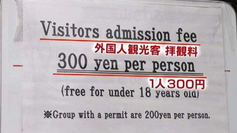 「外国人だけ拝観料徴収」の理由…人気の寺院でごみ捨て・酒盛り・花火「殺すと言われた」オーバーツーリズムに困惑【福岡発】｜FNNプライムオンライン
