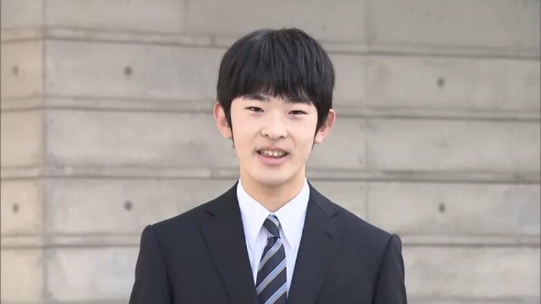 悠仁さま笑顔で筑波大学附属高校を卒業「忘れられない友達も作ることができたと思います」充実した3年間振り返られる｜FNNプライムオンライン