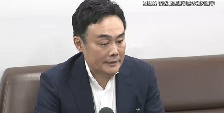 広島市安佐北区補欠選挙　地元商工会長の水口弘士氏(50)が立候補表明　大規模買収事件 県議辞職に伴う｜FNNプライムオンライン