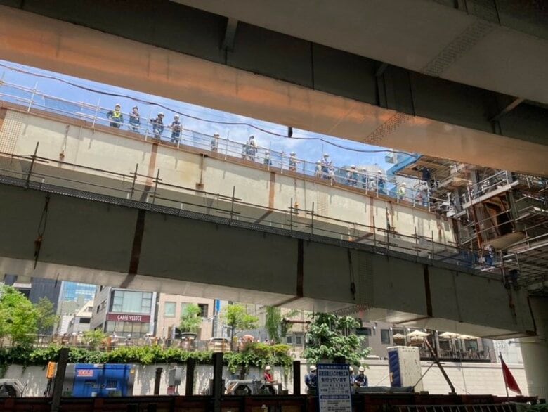 【公開】「橋桁撤去され、青空が」 “日本橋”首都高地下化工事が進む　2040年ごろ完了見通し