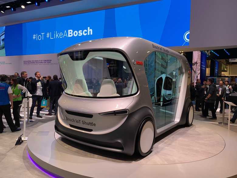 Boschのコンセプトカー「Shuttle Mobility」
