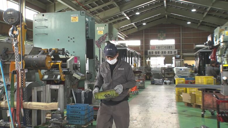 斎藤さんの金属プレス加工会社