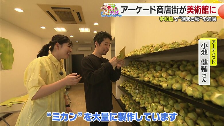 アーティスト小池健輔さんの作品「新大陸」