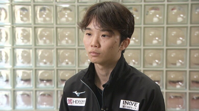 転機となった世界選手権を語る友野（2025年8月）