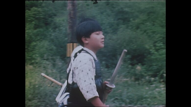 剣道部の合宿に参加された陛下（当時10歳）　1970年撮影　