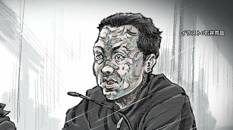 拘置所内での接見の様子