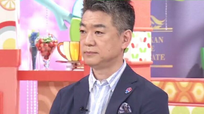 橋下徹氏　7月31日関西テレビ「旬感LIVE とれたてっ！」より