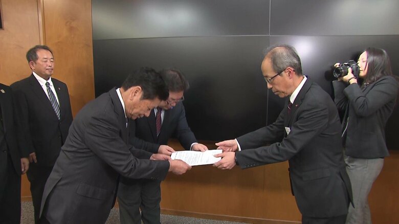 並行在来線沿線の自治体と県がJR九州に申し入れ