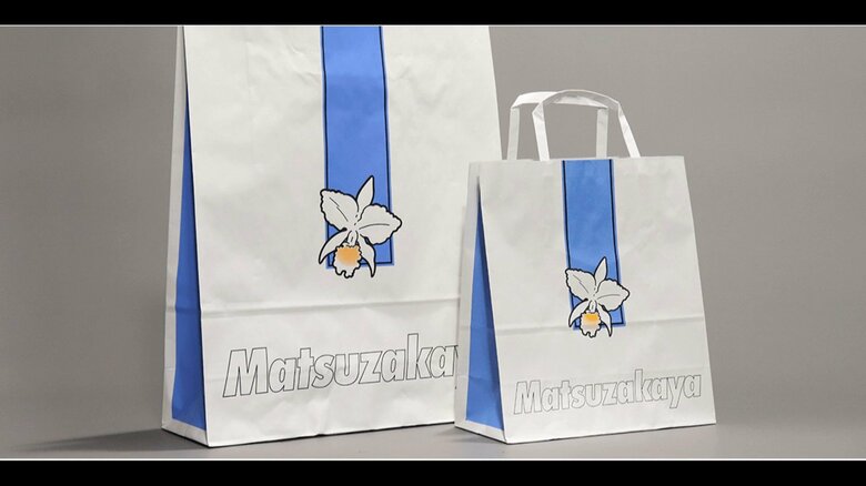 従来の松坂屋の紙袋