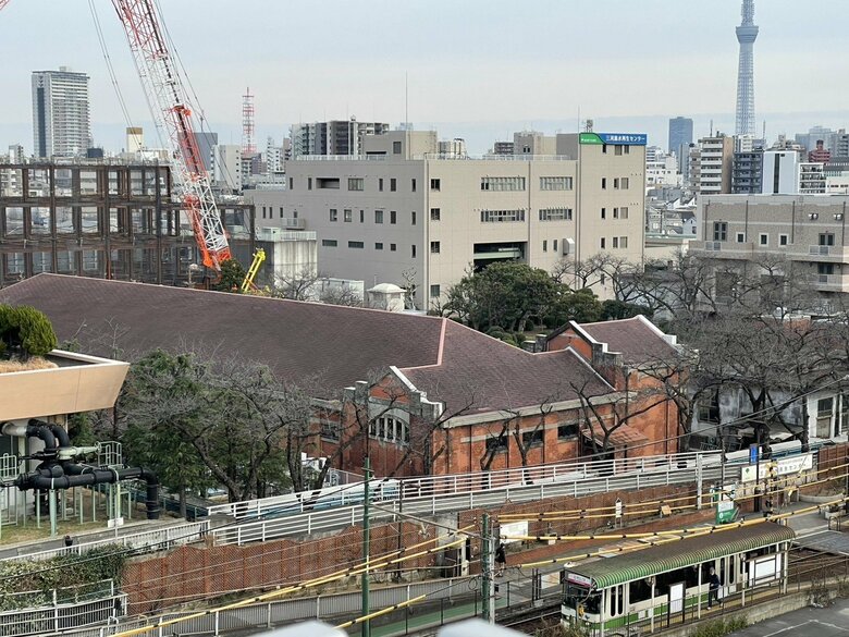 白石さんが逃げ込んだ三河島水再生センター（旧・三河島汚水処理ポンプ場施設）撮影：割澤広一